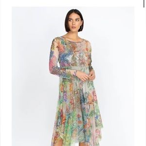 NWT Johnny was Alyeshka mesh dress slip dress